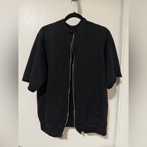 Chrome Hearts Black Zip-Up Men's Shirt XXL